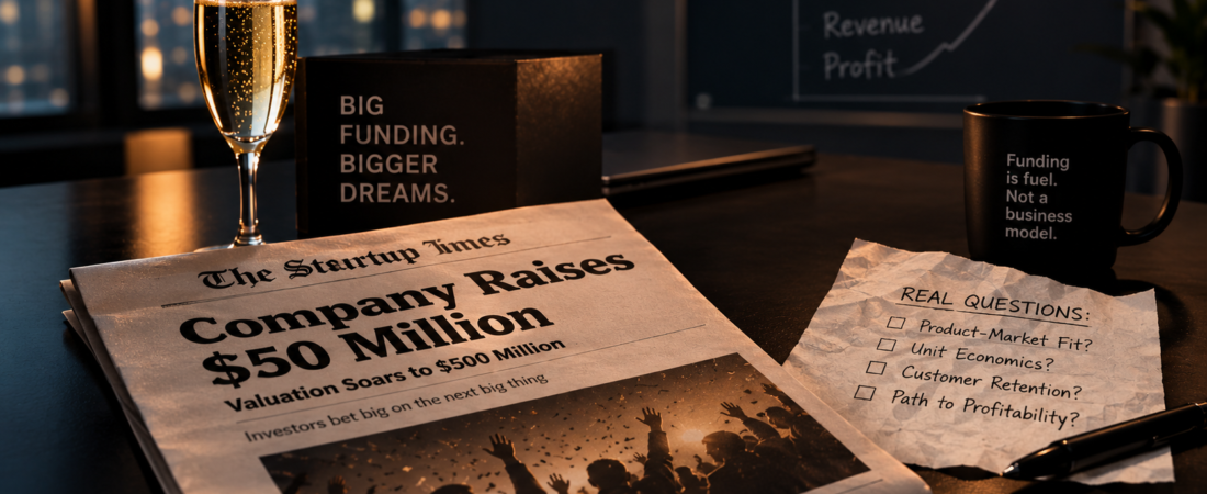 The Startup Funding Party Is Not the Business Model