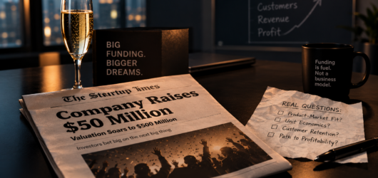 The Startup Funding Party Is Not the Business Model